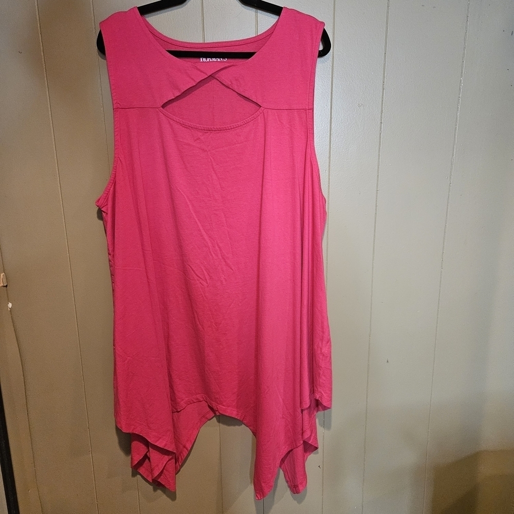 Pink Sleeveless Top